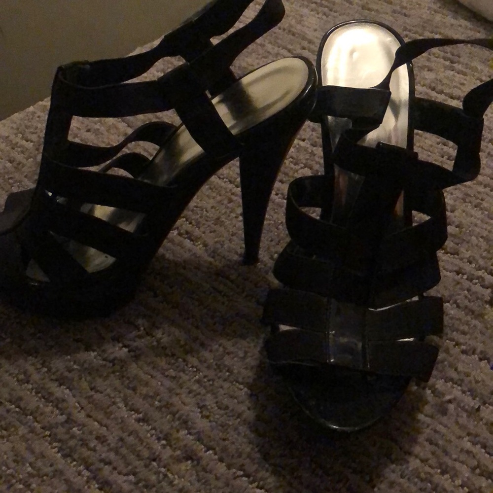 Black heels